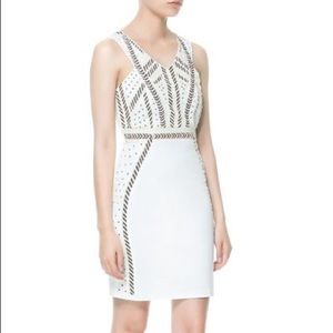 Zara Trafaluc M beaded dress